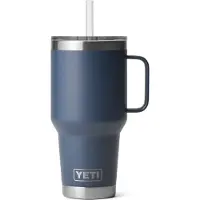 Yeti - Vattenflaskor - Rambler 35 Oz Straw Mug Navy för Unisex - Marinblå