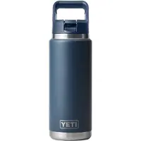 Yeti - Vattenflaskor - Rambler 26Oz Colour Straw Bottle Navy för Unisex - Marinblå