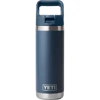 Yeti - Vattenflaskor - Rambler 18Oz Colour Straw Bottle Navy för Unisex - Marinblå