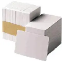 Zebra Technologies Zebra - Polyvinylklorid - 30 mil - vit - CR-80 Card (85.6 x 54 mm) 500 kort kort med magnetremsa och hög koercivitet - för Zebra P100i, P110i, P110m, P120i, P330i, P330m, P430i ZXP Series 8