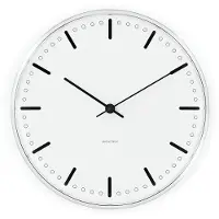 Arne Jacobsen City Hall Wall Clock-29 Cm Väggklocka