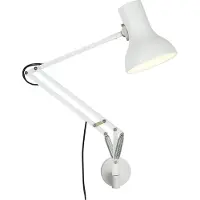 Anglepoise Vägglampa , Type 75, Vit, Arbetsrum / hemkontor, Metall, Industristil