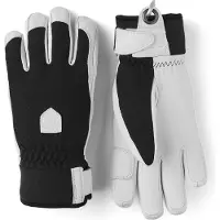 Hestra Army Leather Patrol Skidhandskar, Dam, Svart