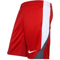 Nike Träningsshorts Dri-FIT Strike - Röd/Vit/Grå, storlek Small