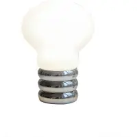 Ingo Maurer Bordslampa , B.Bulb, dimbara, Metallisk, Vardagsrum, Metall, Design