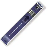Mars Carbon 200, 4H, Blå, 12 styck, 2 mm, 13 cm, Låda