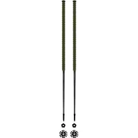 Les batons d'Alain - Skidstavar - Koa för Unisex - Storlek 135 cm - Khaki