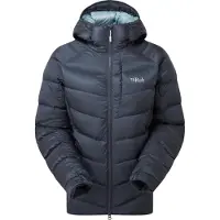 Rab - Dunjackor skid dam - Glaceon Pro Jacket W Beluga för Unisex - Storlek XS - Marinblå