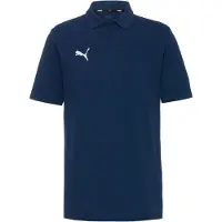 Puma Piké teamGOAL 23 Casuals - Marinblå/White, storlek Small