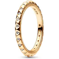 Pandora ME Pyramids 14k Gold-plated ring 162800C01-54