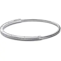 Pandora Signature I-D Pave armband 592313C01-1 16 cm