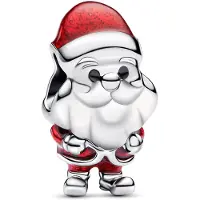 Pandora Moments Santa Claus berlock silver 793593C01