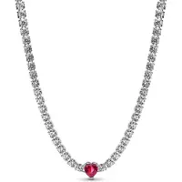 Pandora Timeless choker halsband red heart 393549C01-40