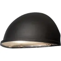 Konstsmide Vägglampa utomhus TORINO, dimbar, Svart, Aluminium / grå / zink, Modern, Utomhusvägglampa