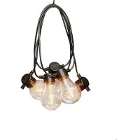 Konstsmide Ljusslinga 10st LED-lampor amber