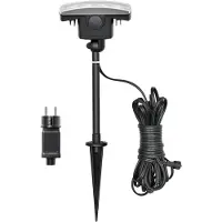 Konstsmide Bredstrålande LED-strålkastare för utomhusbruk Amalfi, Svart, Aluminium / grå / zink, Modern, LED-utomhuslampa