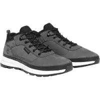 Timberland för män. TB1A2A230331 Field Trekker läderskor grå (44), Hud, Karta, Nyckelband, Casual