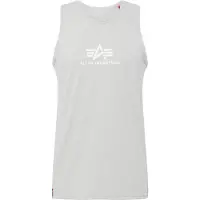 Alpha industries T-shirt ljusgrå / vit