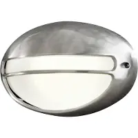 Konstsmide Vägglampa utomhus TORINO, dimbar, Aluminium / grå / zink, Aluminium / grå / zink, Modern