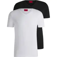HUGO T-shirt '' svart / vit