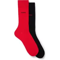 HUGO Two-pack of regular-length logo socks