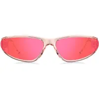 HUGO Pink-acetate sunglasses with tonal lenses