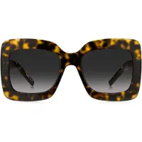 BOSS Havana-acetate sunglasses with signature hardware
