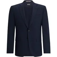 BOSS Slim-fit jacket in stretch wool