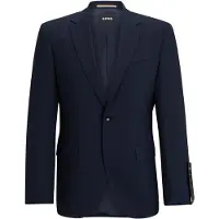 BOSS Regular-fit jacket in stretch wool