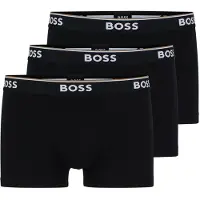 BOSS för män. 50475274 3-pack svarta boxershorts från Troncal (XS), Hemkläder, Bomull