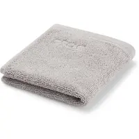 BOSS Logo-embroidered face cloth in Aegean cotton