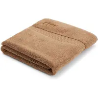 BOSS Cotton bath mat with embroidered logo