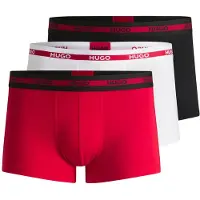 HUGO Planet 10249742 Red Boxers 3 Enheter