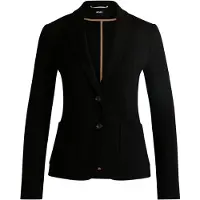 BOSS Slim-fit jacket in stretch fabric
