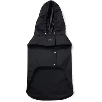 BOSS Dog raincoat in waterproof fabric with contrast logo
