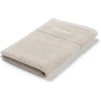 BOSS Cotton guest towel with tonal embroidered logo