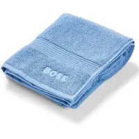 BOSS Cotton bath mat with embroidered logo