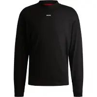HUGO Daposo 10248326 Red T-shirt Med Lång ärm