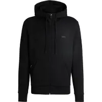 BOSS för män. 50506161 Saggy sweatshirt svart (M), Casual, Bomull, Lång ärm
