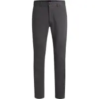 BOSS Chino Slim Antracit Grå Storlek W 35