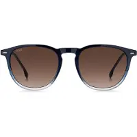 BOSS Blue-acetate sunglasses with gradient effect