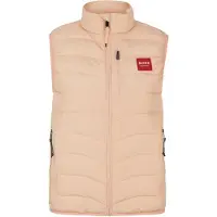 BOSS Equestrian padded gilet with silicone logo patch