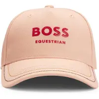 BOSS Equestrian cap with logo