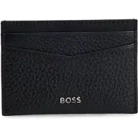 BOSS för män. 50529515 Korthållare i svart läder New Crosstown (OSFA), Casual, Hud