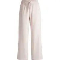 BOSS Drawstring pyjama bottoms in stretch cotton with logo detail