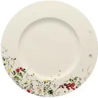 Rosenthal Brillance Fleurs Sauvages Mattallrik 28 Cm - Mattallrikar Benporslin Mix