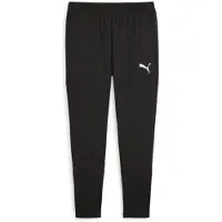 Puma Träningsbyxor teamGOAL Slim - Svart/Vit, storlek X-Small