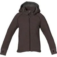 Isbjörn of Sweden Kids' Shaun Hoodie Espresso