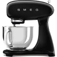 Smeg 50''s Style Köksmaskin SMF03PBEU Pastellblå, Stativmixer, Blå, Vispning, Knådning, Omrörning, 1 m, 4,8 l, Handtag