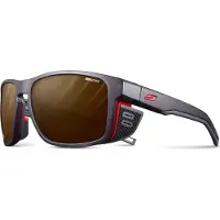 Julbo - Solglasögon - Shield Noir/Orange Reactiv 2-4 Polarized för Unisex - Svart